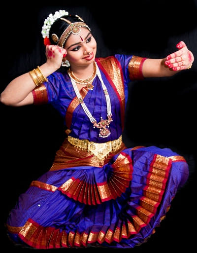 Bharatanatyam dancer