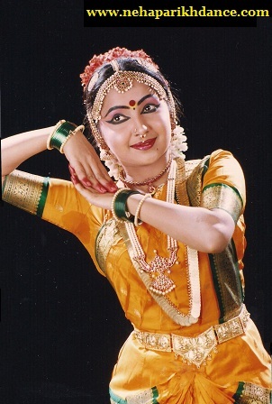 Neha during her arangetram